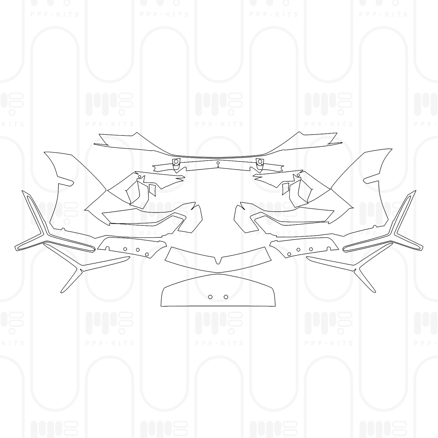 Voorgesneden PPF Lamborghini Revuelto 2025