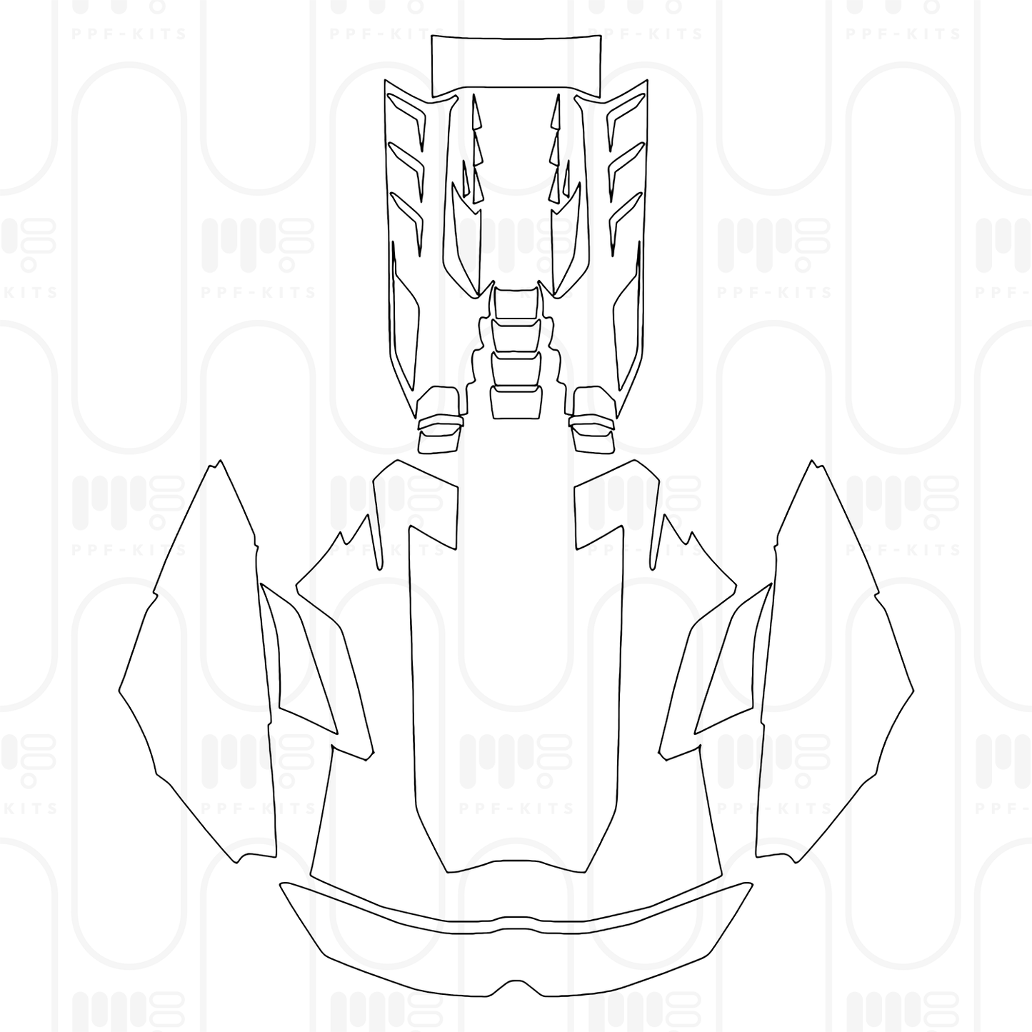 Voorgesneden PPF Lamborghini Revuelto 2025