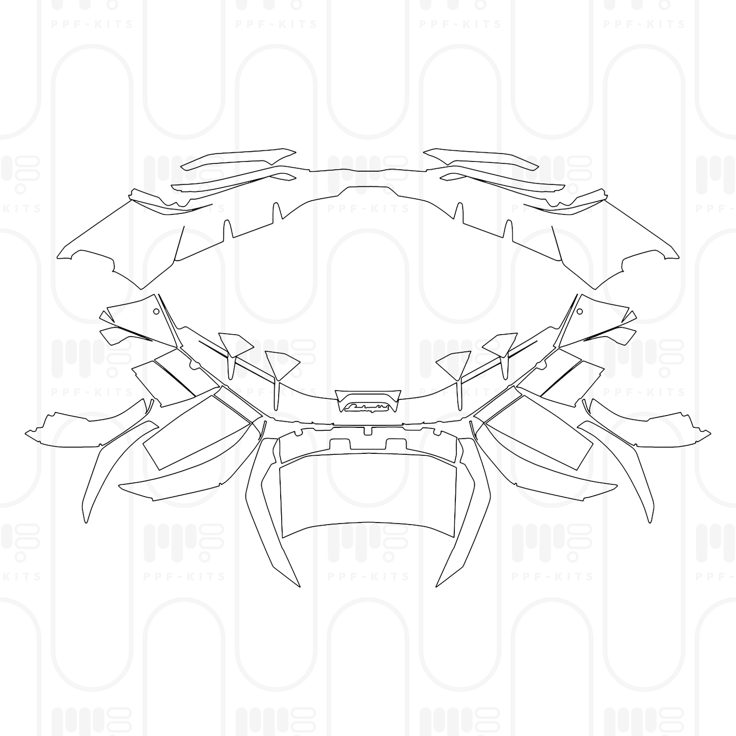 Voorgesneden PPF Lamborghini Revuelto 2025