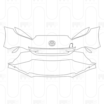 Voorgesneden PPF Mazda MX-5 (EU) Miata RF Exclusive-Line 2025