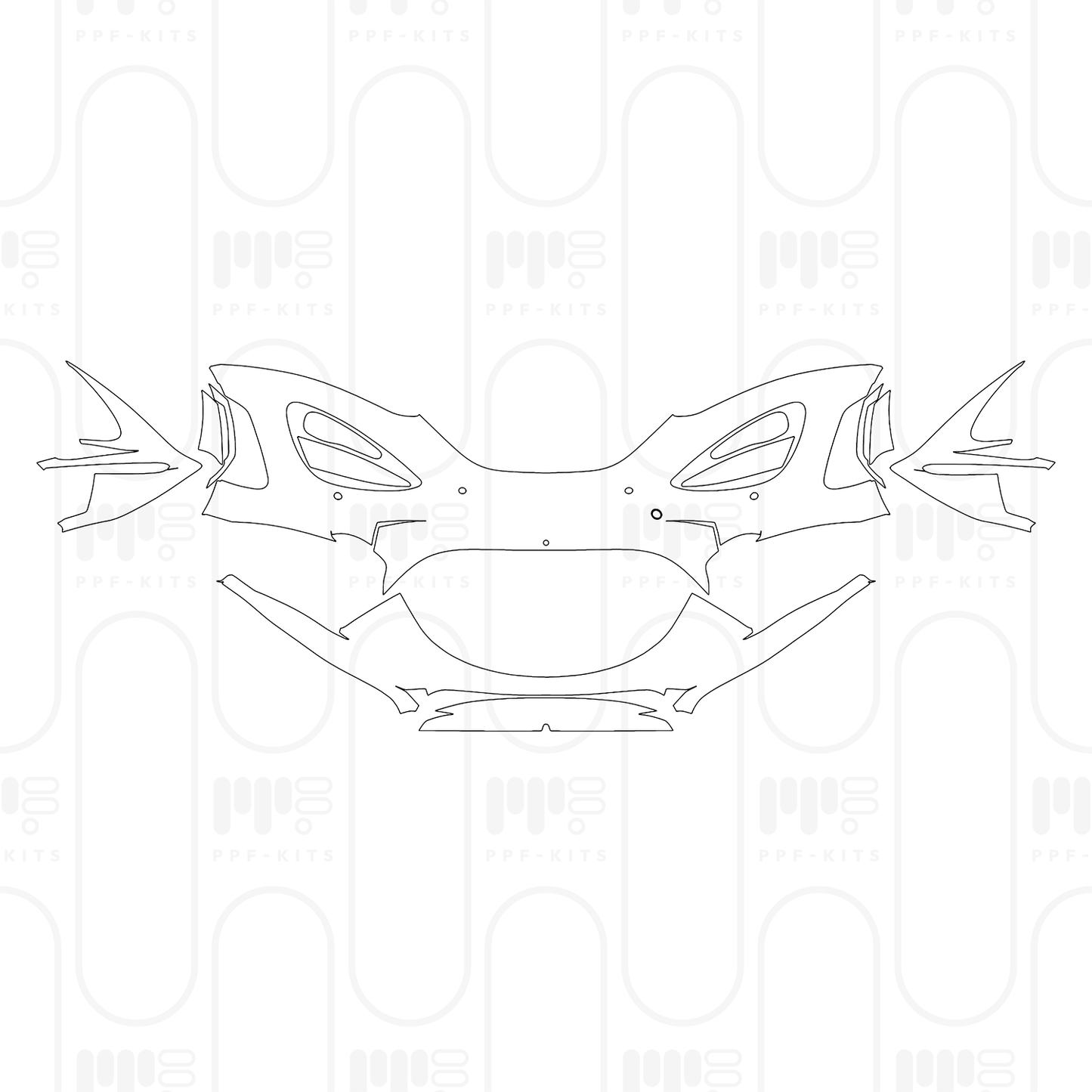 Voorgesneden PPF McLaren 750S Spider 2025