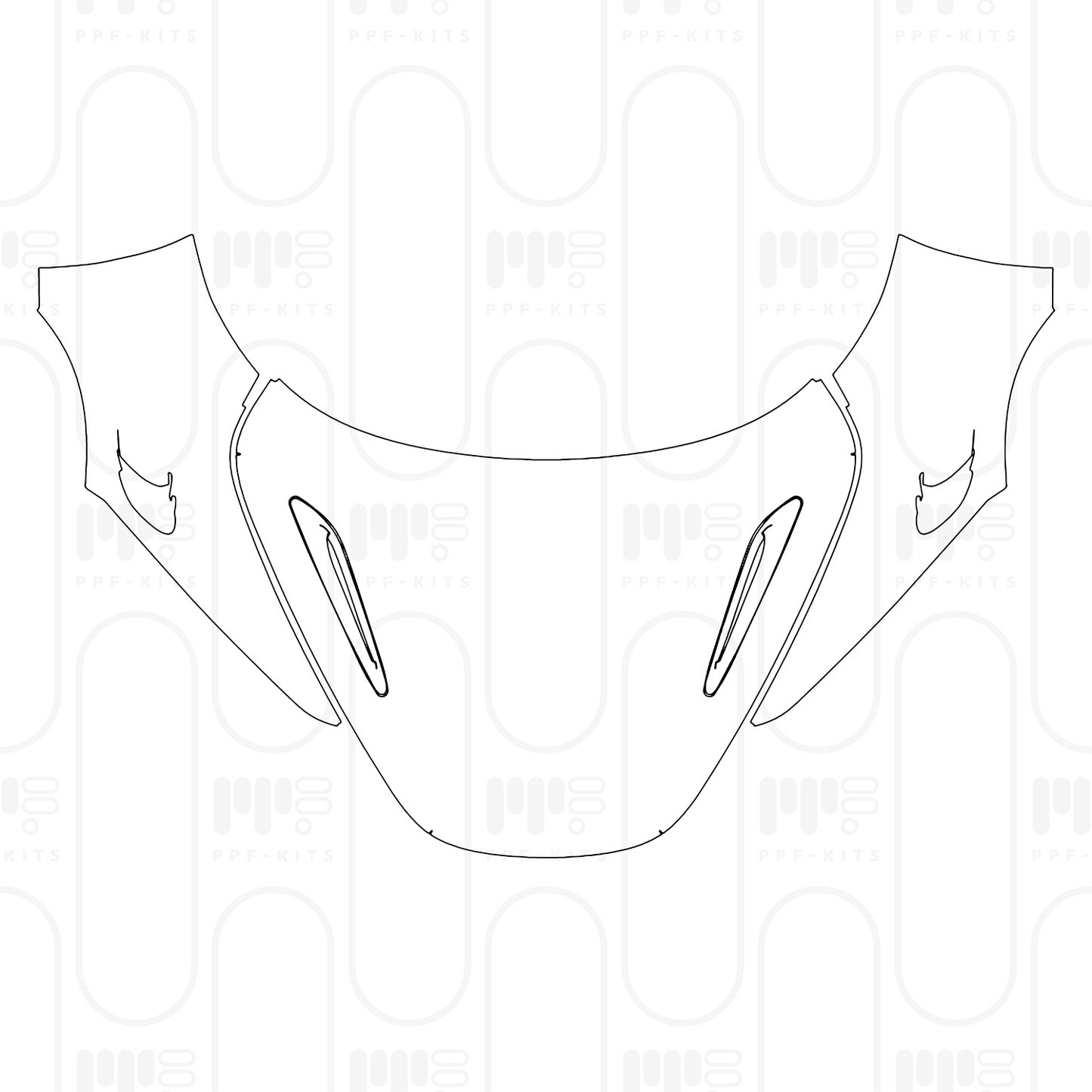 Voorgesneden PPF McLaren 750S Spider 2025