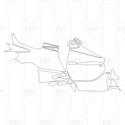 Voorgesneden PPF McLaren 750S Spider 2025