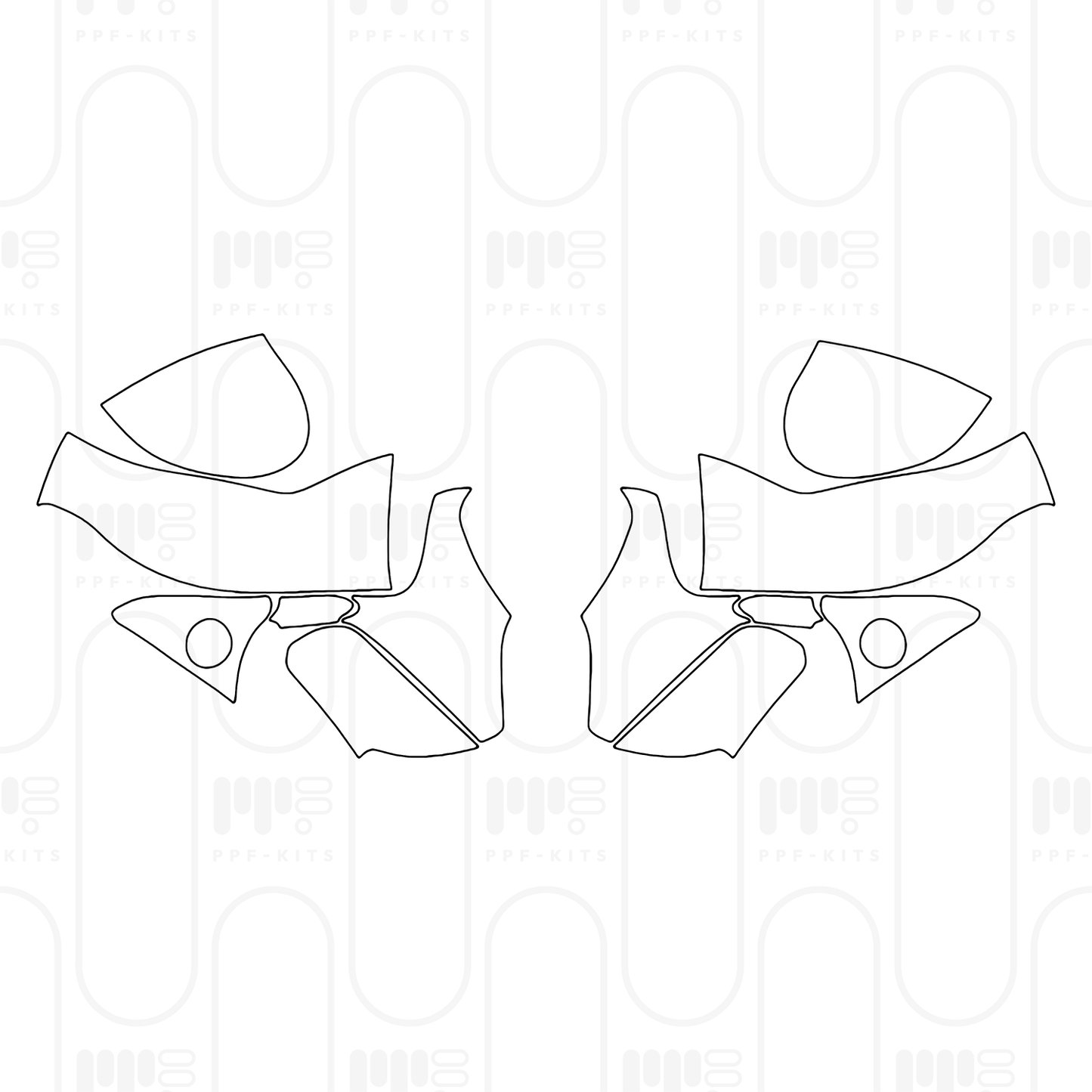 Voorgesneden PPF McLaren 750S Spider 2025