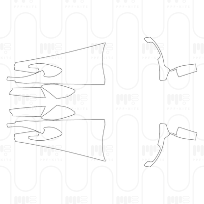 Voorgesneden PPF McLaren 750S Spider 2025