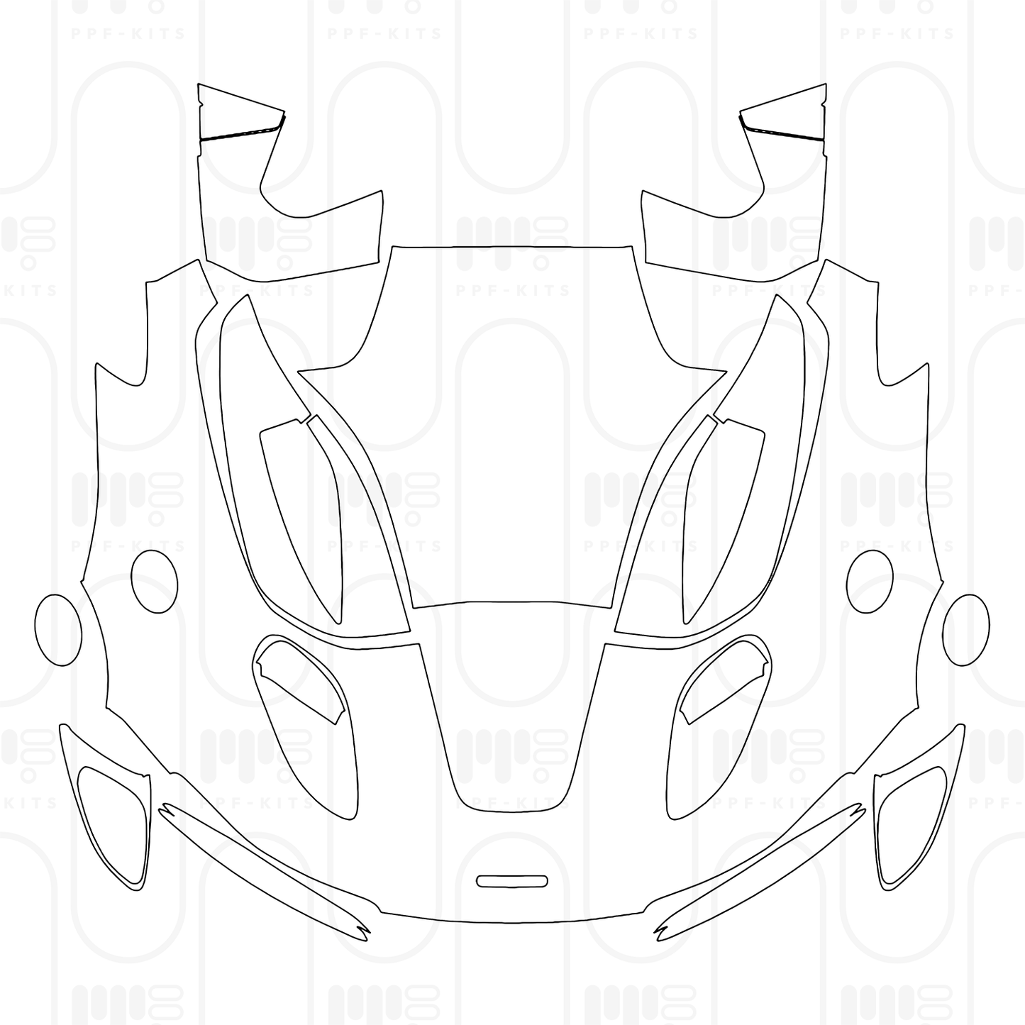 Voorgesneden PPF McLaren Artura Spider 2025