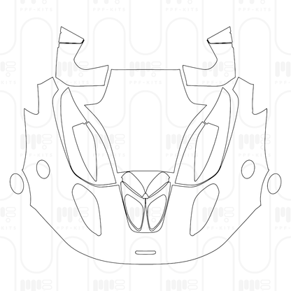 Voorgesneden PPF McLaren Artura Spider 2025