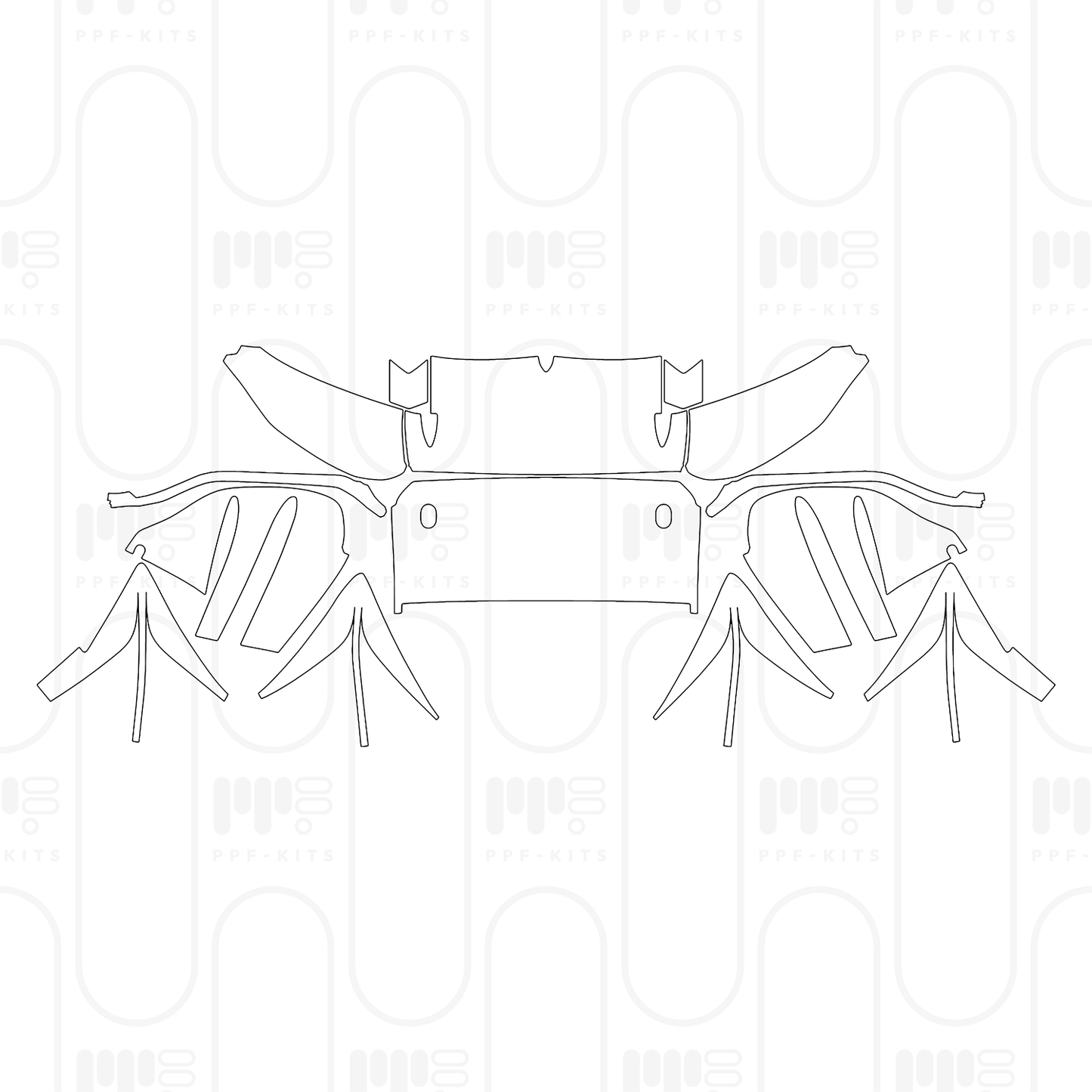 Voorgesneden PPF McLaren Artura Spider 2025