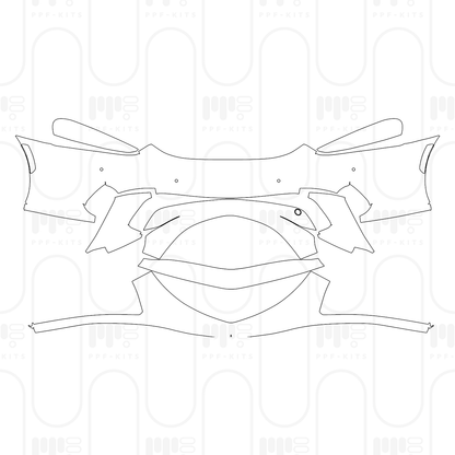 Voorgesneden PPF McLaren GT 2025