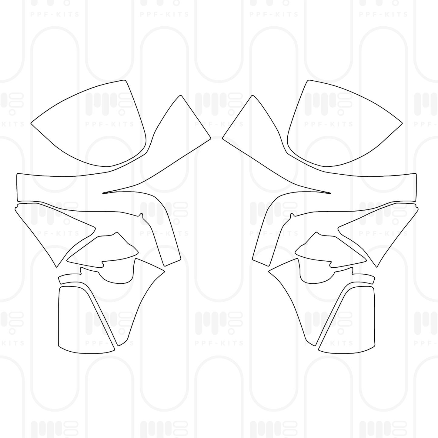 Voorgesneden PPF McLaren GT 2025