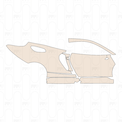 Voorgesneden PPF McLaren GTS 2025