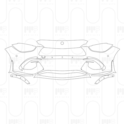 Voorgesneden PPF Mercedes-Benz C Class Estate AMG C63 S e Performance 2024