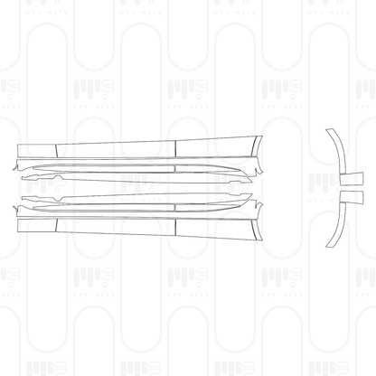 Voorgesneden PPF Mercedes-Benz C Class Estate AMG C63 S e Performance 2024