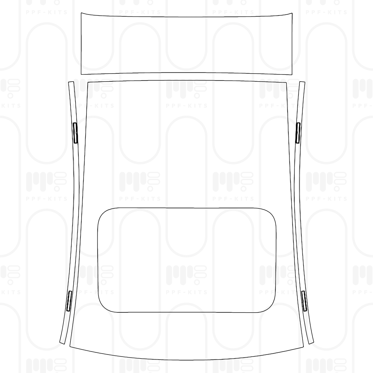 Voorgesneden PPF Mercedes-Benz C Class Sedan AMG C63 S e Performance 2025
