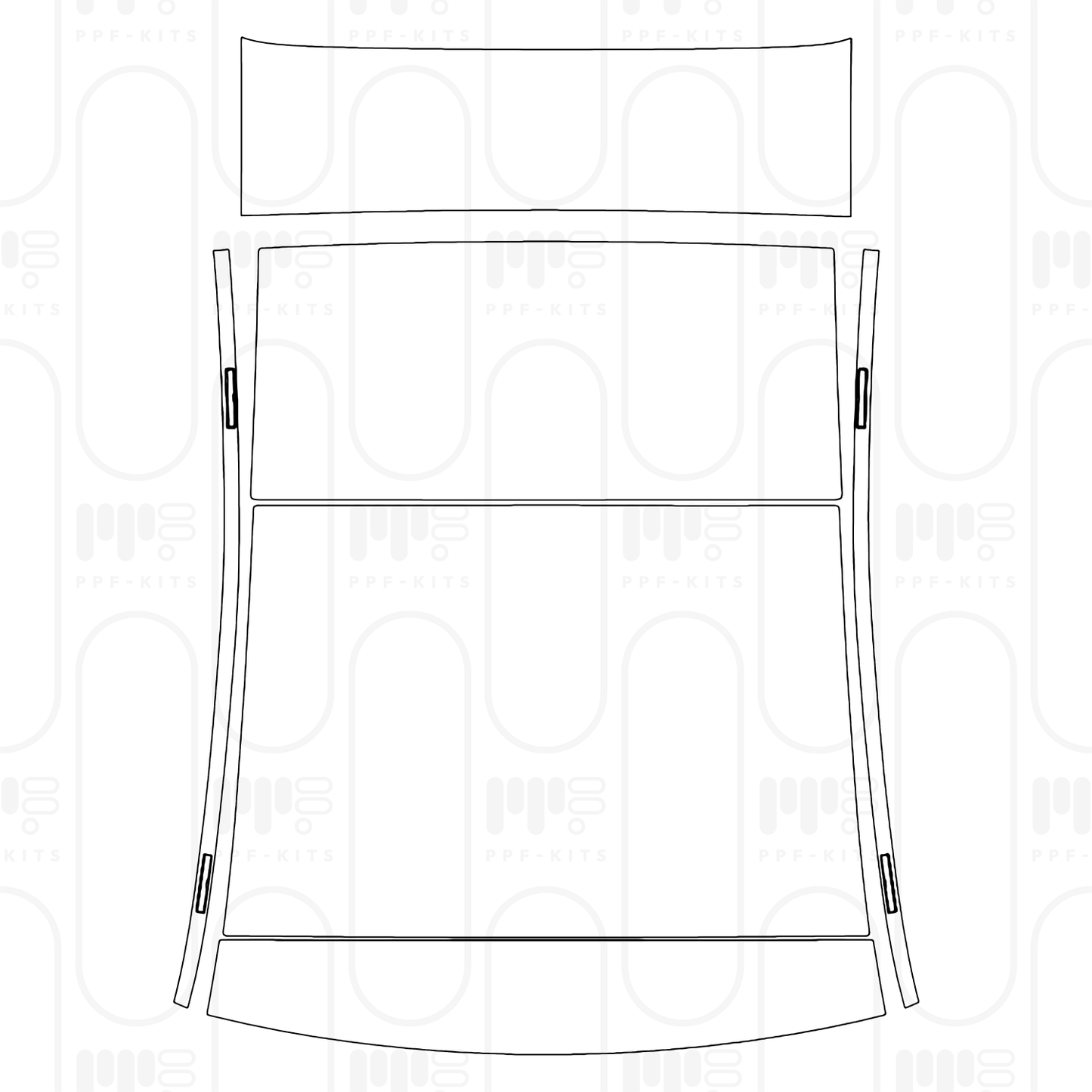 Voorgesneden PPF Mercedes-Benz C Class Sedan AMG C63 S e Performance 2025