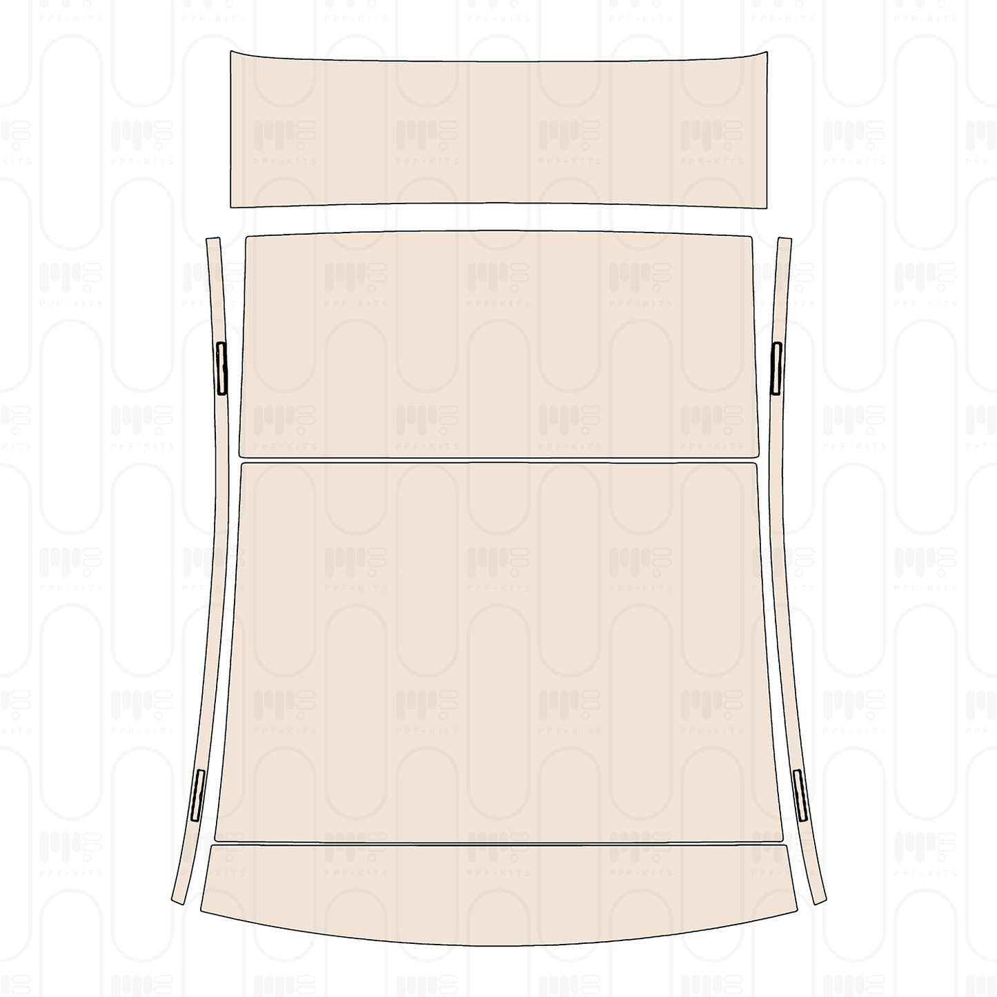 Voorgesneden PPF Mercedes-Benz C Class Sedan Base Standard Wheelbase 2024