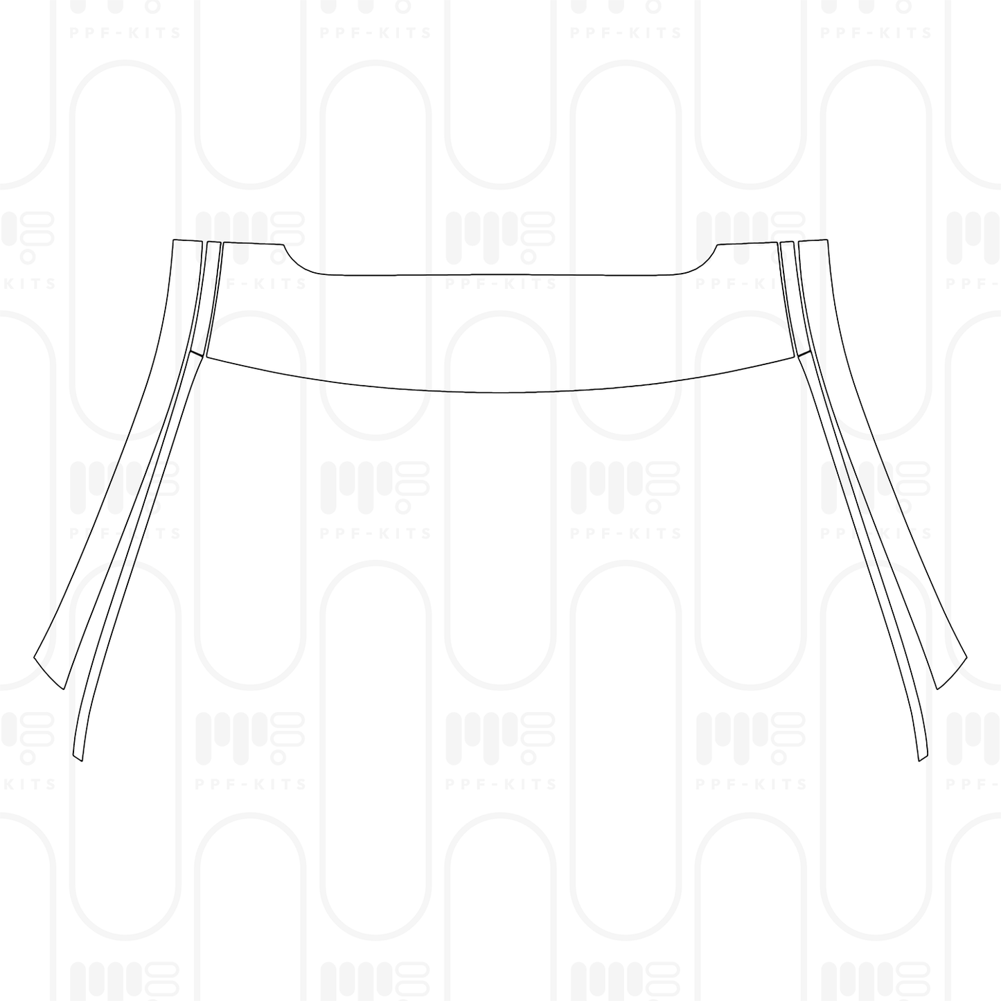 Voorgesneden PPF Mercedes-Benz C Class Sedan Base Extended Wheelbase 2025