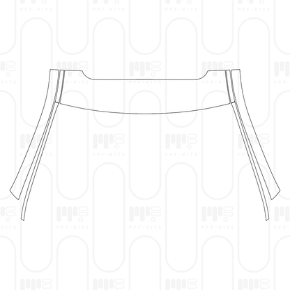 Voorgesneden PPF Mercedes-Benz C Class Sedan Base Extended Wheelbase 2025