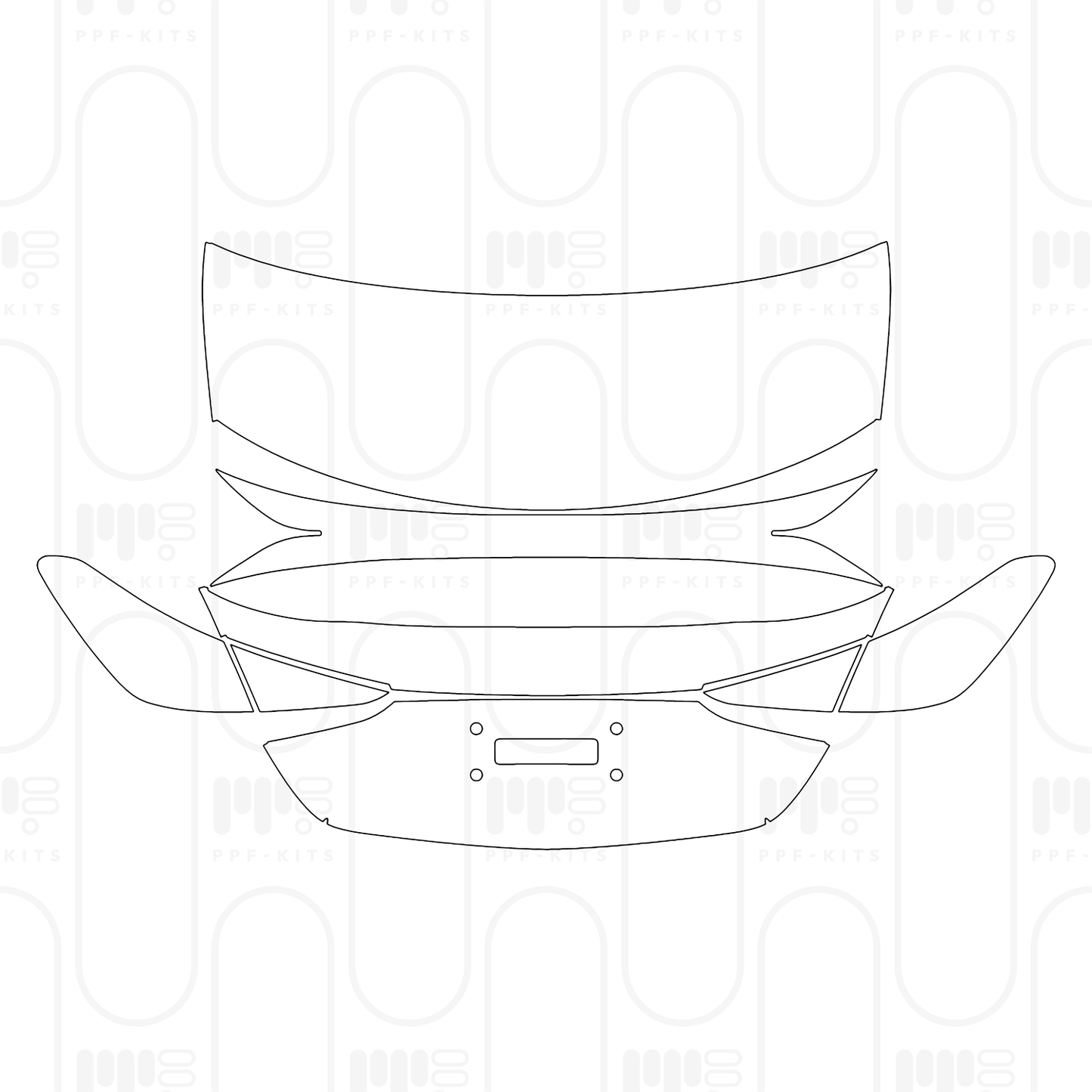 Voorgesneden PPF Mercedes-Benz C Class Sedan AMG C63 S e Performance 2025