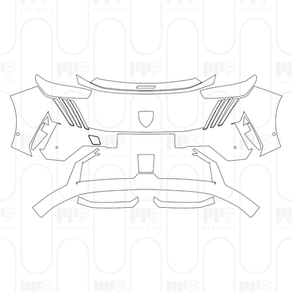 Voorgesneden PPF Peugeot E-3008 (EU) GT 2025
