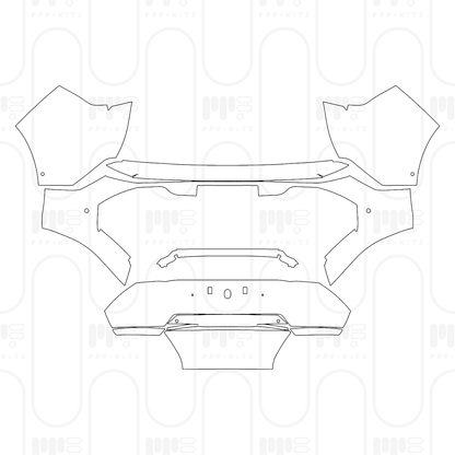 Voorgesneden PPF Peugeot E-3008 (EU) GT 2025