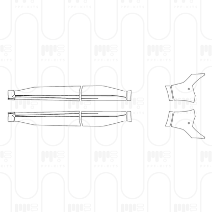 Voorgesneden PPF Peugeot E-3008 (EU) GT 2025