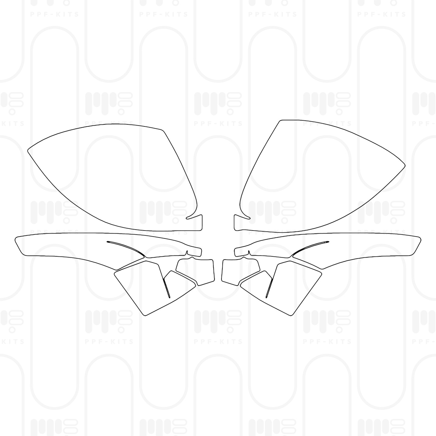 Voorgesneden PPF Porsche 718 Cayman GT4RS 2025