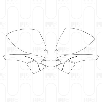 Voorgesneden PPF Porsche 718 Cayman GT4RS 2025