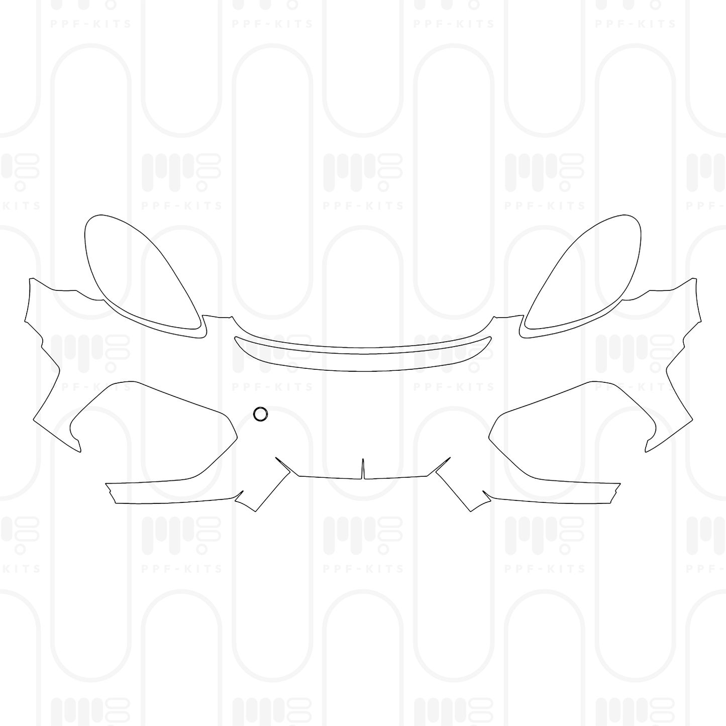 Voorgesneden PPF Porsche 718 Cayman GT4RS 2025