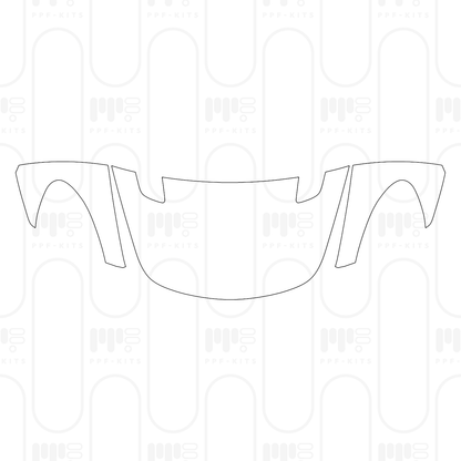 Voorgesneden PPF Porsche 718 Cayman GT4RS 2025