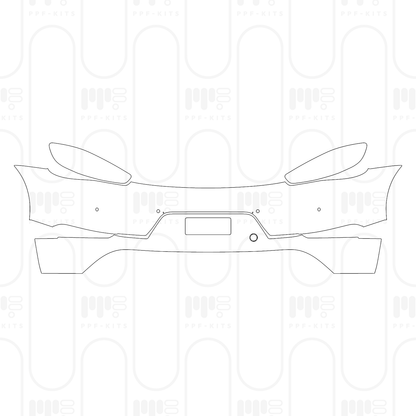 Voorgesneden PPF Porsche 718 Cayman GT4RS 2025