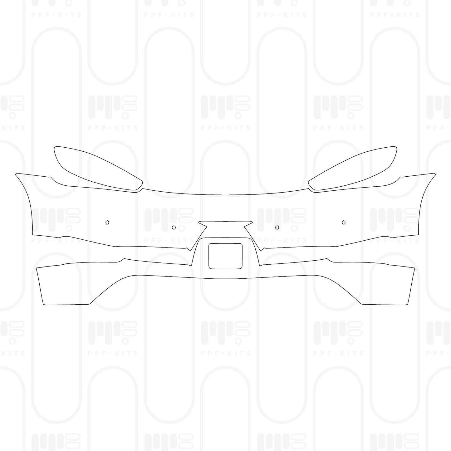 Voorgesneden PPF Porsche 718 Cayman GT4RS 2025