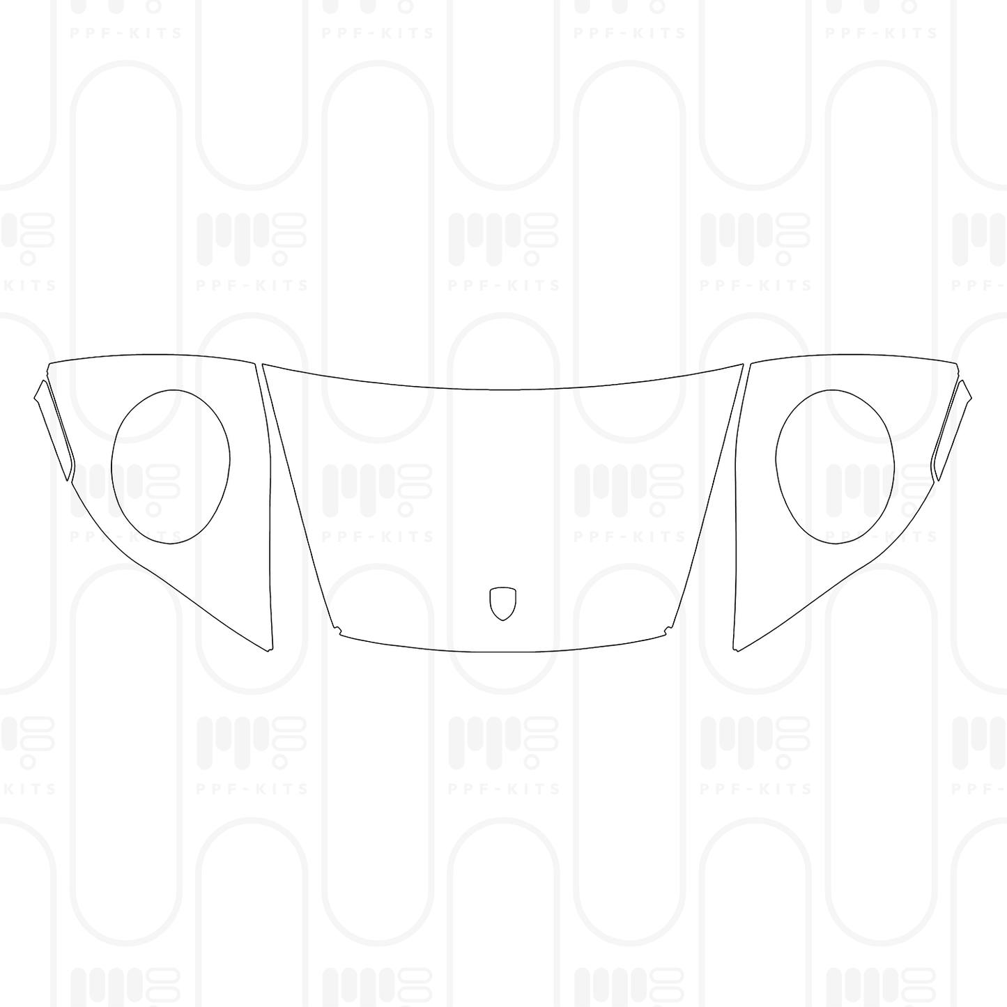 Voorgesneden PPF Porsche 911 Carrera S Cabriolet 2025