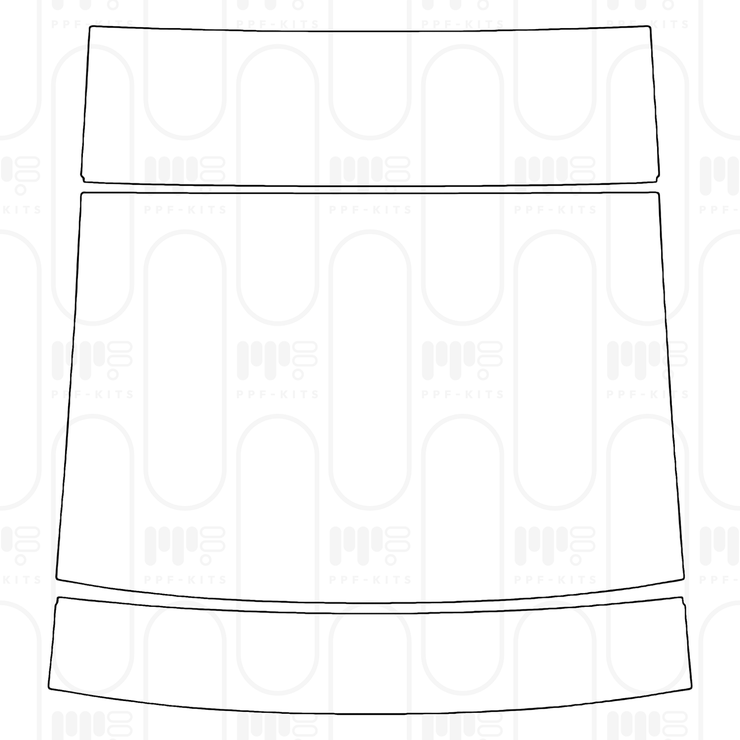 Voorgesneden PPF Porsche 911 Turbo S Coupe 2025