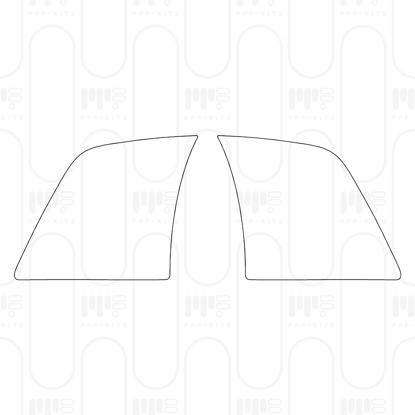 Voorgesneden PPF Porsche 911 Turbo S Coupe 2025