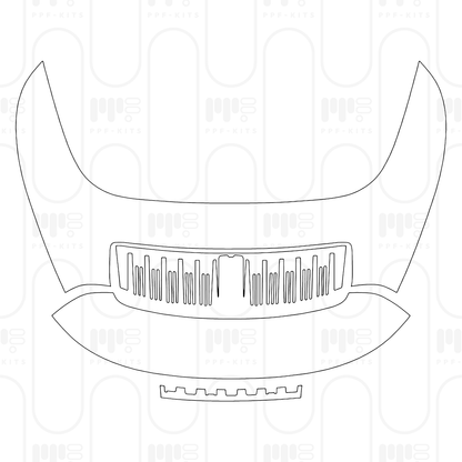 Voorgesneden PPF Porsche 911 Carrera S Cabriolet 2025