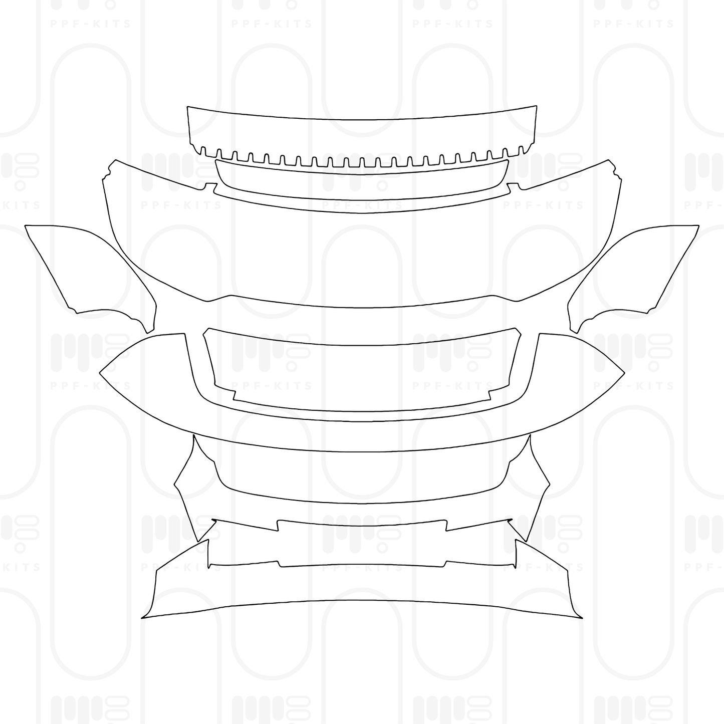 Voorgesneden PPF Porsche 911 Carrera GTS Coupe 2025