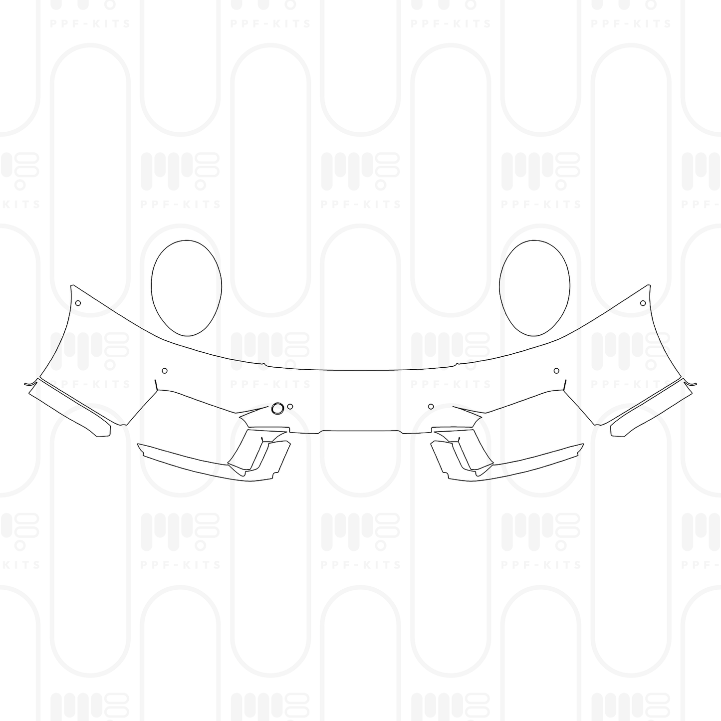 Voorgesneden PPF Porsche 911 Carrera GTS Coupe 2025