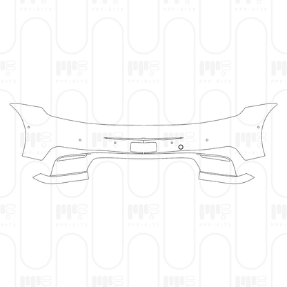 Voorgesneden PPF Porsche 911 Carrera 4 GTS Coupe 2025