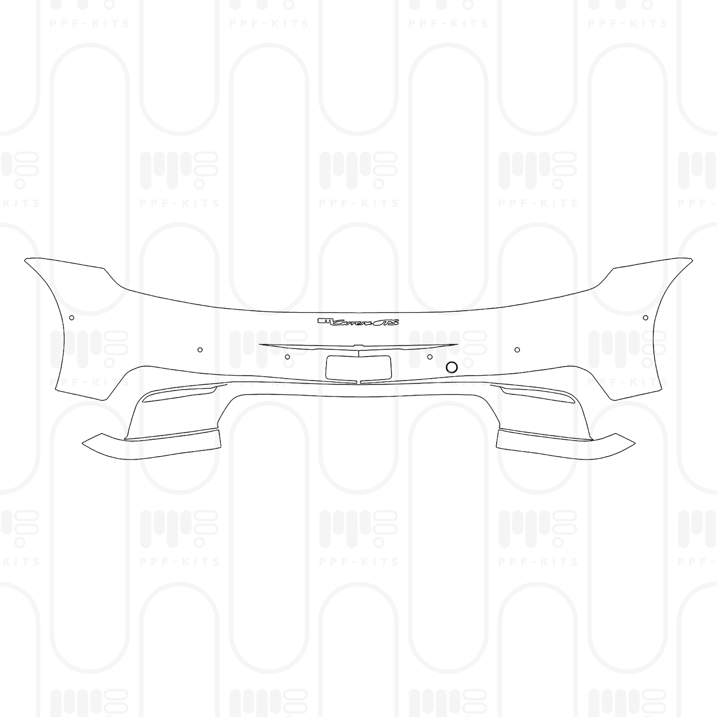 Voorgesneden PPF Porsche 911 Carrera GTS Coupe 2025