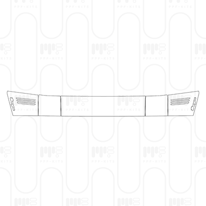 Voorgesneden PPF Porsche 911 Targa 4 2024