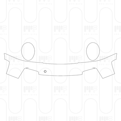 Voorgesneden PPF Porsche 911 GT3 2025