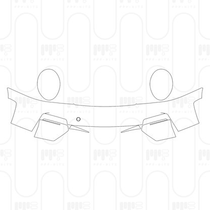 Voorgesneden PPF Porsche 911 GT3 2025