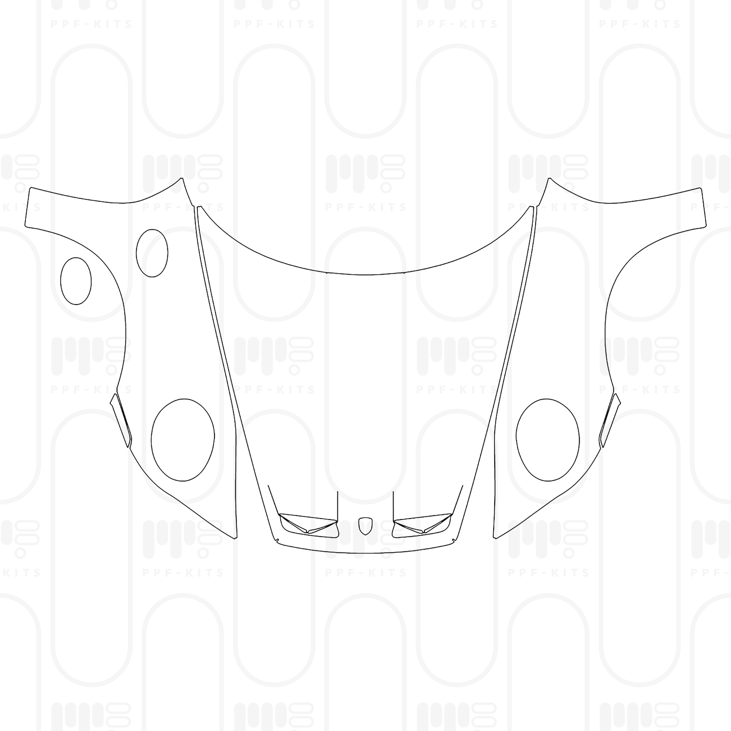 Voorgesneden PPF Porsche 911 GT3 with Touring Package 2025