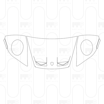 Voorgesneden PPF Porsche 911 GT3 with Touring Package 2025