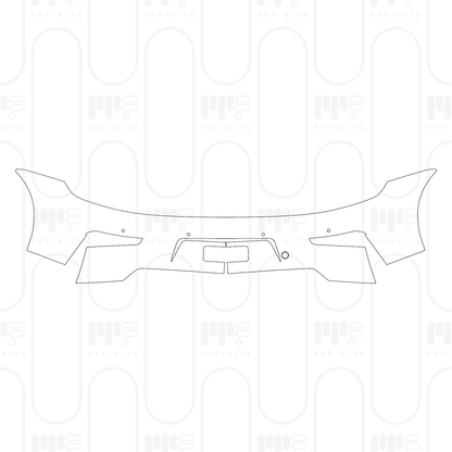 Voorgesneden PPF Porsche 911 GT3 2025
