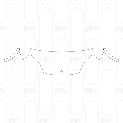 Voorgesneden PPF Porsche Cayenne Coupe Cayenne S Coupe 2025