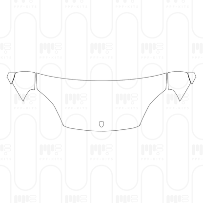 Voorgesneden PPF Porsche Cayenne Coupe Cayenne S Coupe 2025