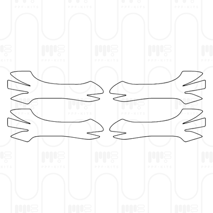 Voorgesneden PPF Porsche Cayenne Coupe Cayenne S Coupe 2025