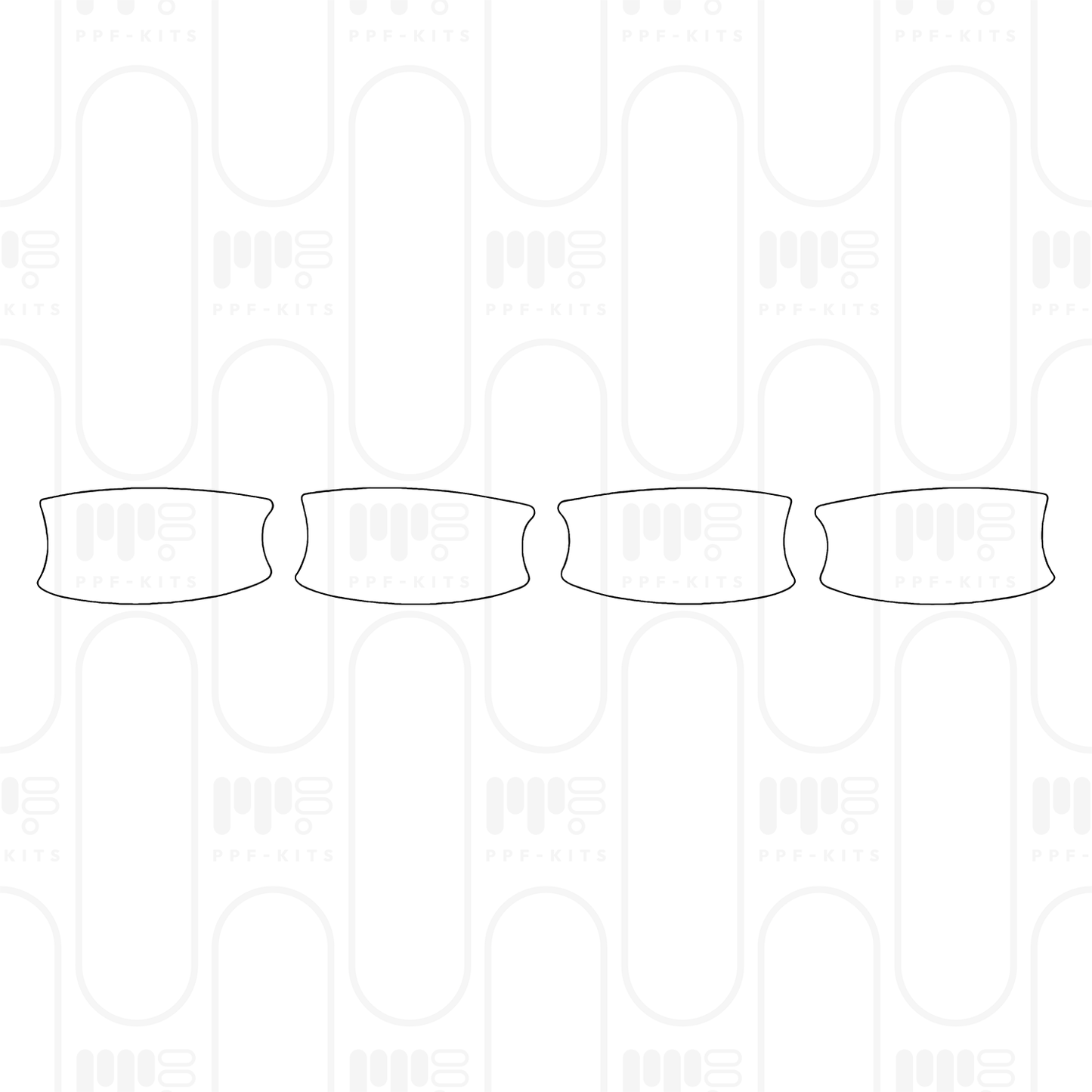 Voorgesneden PPF Porsche Cayenne Coupe Cayenne S Coupe 2025